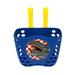 Kid s Bike Basket Mini-Factory Cartoon Shark Pattern Hanging Plastic Short Bar Handlebar Basket for Boy (Blue)