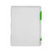 Baocc Kitchen Organizers And Storage A4 Transparent Storage Box Clear Plastic Document Paper Filling Case File Box Storage Green