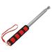 Uxcell Telescopic Handheld Flagpoles 6.5 Feet Sponge Handle Pole 9 Sections Red