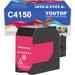 YOUTOP Remanufactured 1PK 24B6517 Magenta Toner Cartridge Replacement for Lexmark C4150