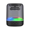 Portable Wireless Speaker | Wireless Outdoor Mini Speakers with 800mAh Battery | 4 Hours Playtime Wireless 5.0 RGB Led Lights Perfect for Camping Picnic Travel