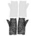 NUOLUX 2 Pairs of Wedding Lace Gloves Bow Lace Gloves Bridal Dress Decor Accessories