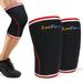 LotFancy Knee Sleeves 1 Pair 7 mm Neoprene Knee Brace for Men and Women Black