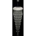 Elegant Lighting 2006G30C-RC 30 D x 80 in. Galaxy Collection Large Hanging Fixture - Royal Cut - Chrome