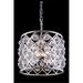 Elegant Lighting 1206D14PN-RC 14 Dia. x 13 H in. Madison Pendent Lamp - Polished Nickel - Royal Cut Crystals