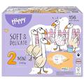 bella baby Happy Windeln soft & delicate Gr.2 Mini 3-6 kg HAPPY BOX 156 Stück