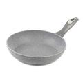 Salter COMBO-6070 Marblestone Forged Aluminium Non Stick Frying Pan, 28 cm, Grey, Set of 6, Ideal for Schools, Catering & Student Homes