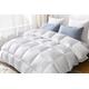 HomeSpace Direct Duck Feather and Down Duvet Quilt Warm 13.5 tog Winter Bedding (Super King)