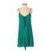 Bishop + Young Casual Dress: Teal Dresses - Women's Size Small
