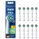 Oral-B - Aufsteckbürsten 'Pro CrossAction' 10er-Pack in weiß 1 St Zahnbürste