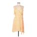 Jessica Simpson Casual Dress: Orange Dresses - Women's Size Medium