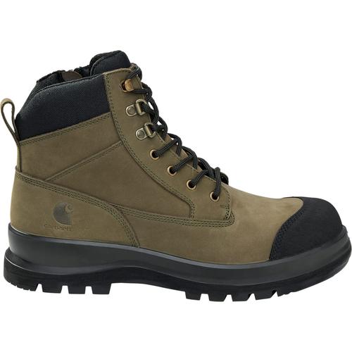 Carhartt Detroit 6’’ ZIP S3 Stiefel, grün, Größe 42