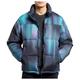 DEDICATED - Puffer Sorsele Square Quilt - Winterjacke Gr XL blau