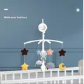 Mobile musical CPull avec jouets rotatifs pour bébés décoration de lit pour bébé cloche de chevet