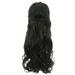 Long Wave Baseball Wig Women Curly Hair Extensions Synthetic Wave Wig Hat