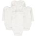 Wan-A-Beez Baby Boy and Baby Girls 0-24 Months 4-Pack Long Sleeve Bodysuits