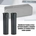 Inverted Tube 4PCS Small Subwoofer Speaker Inverted Tube 26mmx95mm For Surround Speakers Under 3 Inches