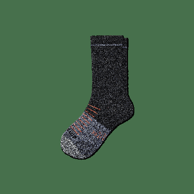 Women's Hiking Performance Calf Socks - Black - Medium - Bombas