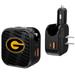 Keyscaper Black Grambling Tigers Two-In-One USB A/C Charger