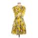 Marissa Webb Casual Dress: Yellow Dresses - Women's Size 5