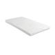 Starlight Beds Single Mattress Topper, 5cm Single Memory Foam Mattress Topper with Extreme Cooling Removable Cover, White. – 3ft x 6ft3 (90x190x5cm)