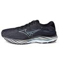 Mizuno Wave Rider 27 Men's Running Shoe, Ebony Illusion Blue, 13