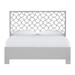 David Francis Furniture Mar Bed Wood/Wicker/Rattan in Green | 60 H x 80 W x 84 D in | Wayfair B5025BED-K-S152