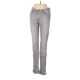 Joe's Jeans Jeans - Mid/Reg Rise: Gray Bottoms - Women's Size 26 Petite