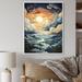 Loon Peak® Clouds Grey Skies II - Landscape & Nature Wall Art Living Room Canvas, Cotton in Blue/Gray/Green | 20 H x 12 W x 1 D in | Wayfair