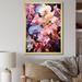 Winston Porter Pink White Orchids Orchid Whispers On Canvas Print Metal in Pink/White/Yellow | 32 H x 16 W x 1 D in | Wayfair