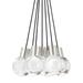 Visual Comfort Modern Collection Sean Lavin Mina 14 Inch 7 Light LED Multi Light Pendant - 700TDMINAP7CUNB-LED922