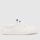 Tommy Jeans vulcanised skate trainers in white