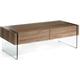 Table basse Bois Noyer Bois foncé