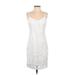 White House Black Market Cocktail Dress: White Dresses - Women's Size 4 Petite