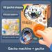 KZLO Children S Small Household Egg Twisting Machine Mini Pass Home Clip Doll Toy Egg Twisting Machine (Built-in 6 Eggs)