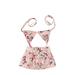 Qiyuancai Dog Bikini Swimsuit Pet Bikini Swimming Dress Puppy Bathing Suit Stylish Beach Swimsuit Pet Clothes Closet