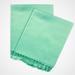 Just Linen 100 Percent Cotton Peshtemal Value Pack of 2 Travel Bath Towels Light Weight Highly Absorbent Herring Bone Weave