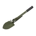 Folding Tactical Shovel Multifunctional Shovel for Camping Hiking Backpacking Gardening (Army Green)