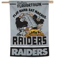 WinCraft Las Vegas Raiders NFL x Guy Fieri’s Flavortown 28" 40" One-Sided Vertical Banner