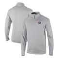 Men's Columbia Gray Columbus Blue Jackets Omni-Wick Wickhams Hills Half-Zip Pullover Top