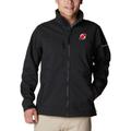 Men's Columbia Black New Jersey Devils Ascender II Full-Zip Jacket