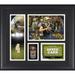 Derek Carr New Orleans Saints Framed 15" x 17" Player Collage with a Piece of Game-Used Ball