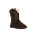 Women's Wrangler Bootie by LAMO in Chocolate (Size 6 M)