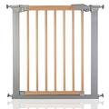 BabyDan True Pressure Avantgarde Baby Safety Stair Gate Silver Beech All Widths (71.3cm-77.6cm)