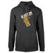 Men's Levelwear Black Boston Bruins Podium Fleece Pullover Hoodie