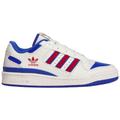 Unisex adidas White Kansas Jayhawks Forum Low Basketball Shoes