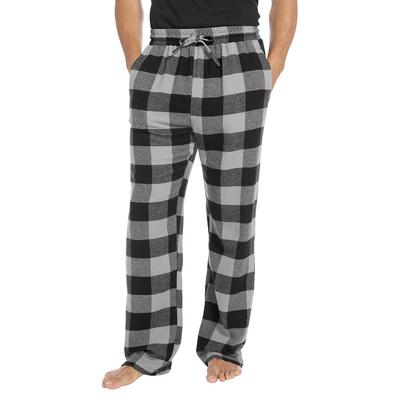 Mason Signature Men's Flannel Pant (Size XXXL) Black/Alloy, Cotton