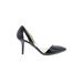 Maiden Lane Heels: Pumps Stiletto Cocktail Black Print Shoes - Women's Size 11 - Pointed Toe