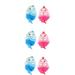 6 Pcs Bath Ball Infant Bath Sponge Loofah Sponge Kids Bath Sponge Baby Sponge Animal Bath Loofahs Kids Body Loofahs Cleaning Supplies Exfoliating Bathing Balls Body Scrubber Child