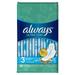 Always Ultra Thin Pads with Wings Unscented (Pack of 24)